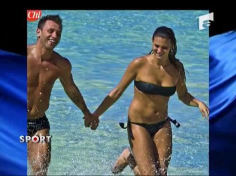 Antonio Cassano, luna de miere in Polinezia franceza