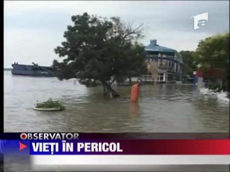 Vieti in pericol la Galati