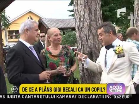 De ce a plans Gigi Becali ca un copil?