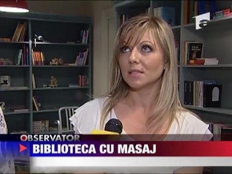 Biblioteca cu masaj