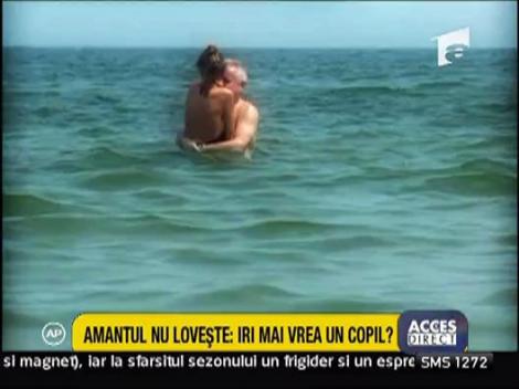 Nu-l intereseaza amantul. Irinel mai vrea un copil