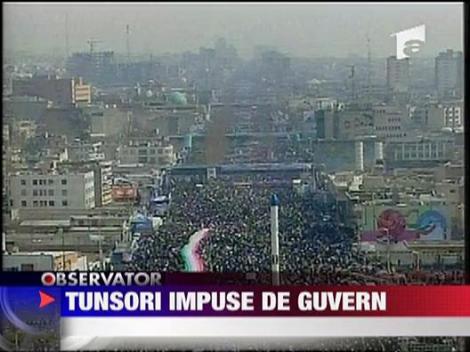 Tunsoare impusa de guvern in Iran