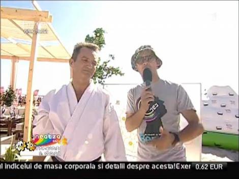 Aurel Patru si echipa de Shotokan la Neatza