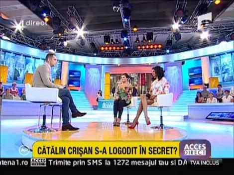 Catalin Crisan s-a logodit in secret