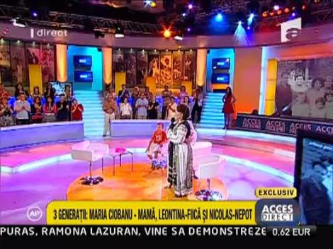 Maria Ciobanu - duet cu Leontina