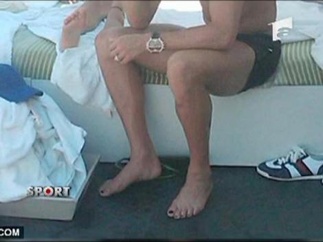 Cristiano Ronaldo, cu unghiile vopsite