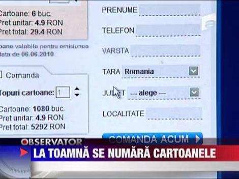 La toamna se numara cartoanele