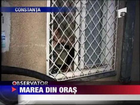 Marea din oras! Constanta sub ape