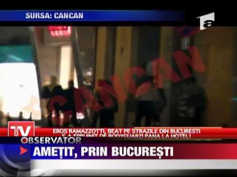 Eros Ramazzotti, ametit prin Bucuresti