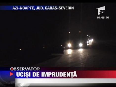 Doi tineri ucisi din imprudenta unui sofer