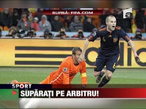 Olandezii dau vina pe arbitru