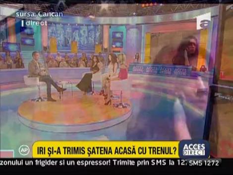 Iri si-a trimis satena acasa cu trenul?