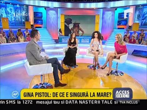 Gina Pistol - de ce este singura la mare?