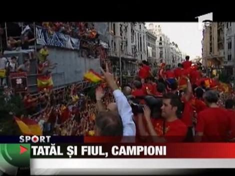 Tatal si fiul, campioni