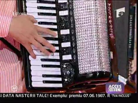 Gina si Jean Mocanu au cantat la Acces Direct