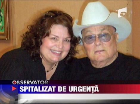 Tony Curtis, spitalizat de urgenta