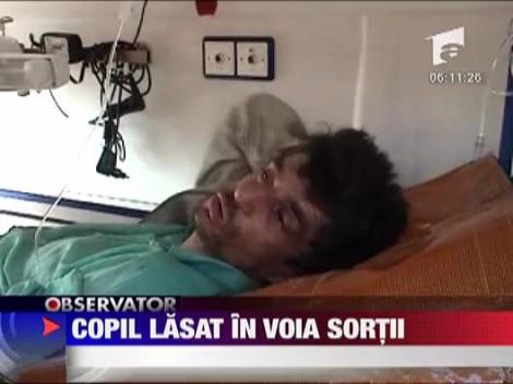 Copil lasat in voia sortii