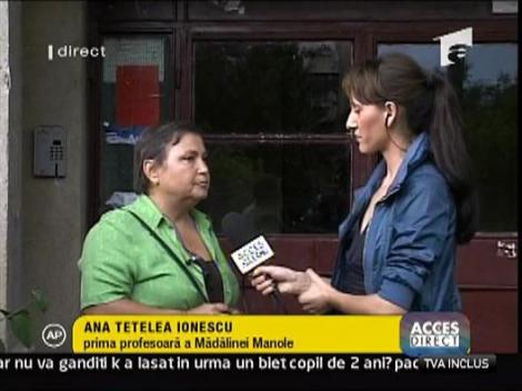 Prima profesoara: "Credeam ca o cunosc pe Madalina"