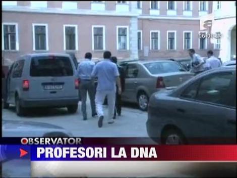 Doi profesori din Cluj arestati de DNA