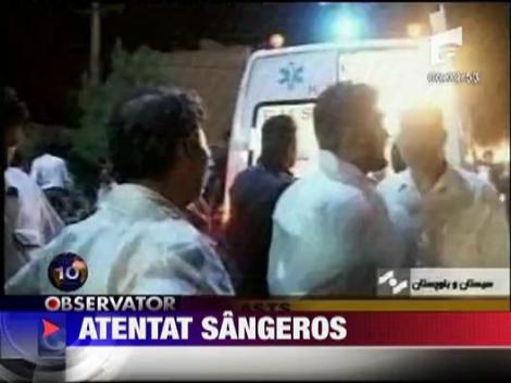 Atentat sangeros in Iran