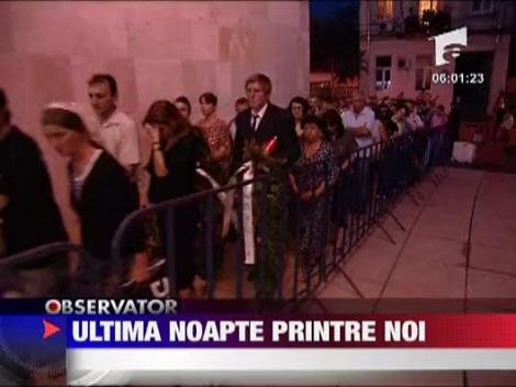 Madalina Manole, ultima noapte printre noi