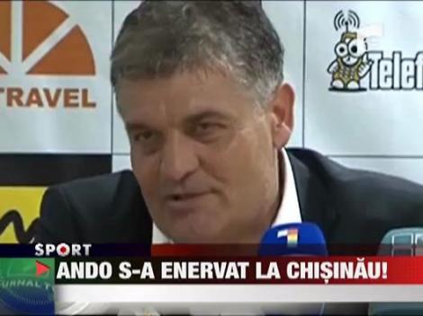 Ando s-a enervat pe moldoveni