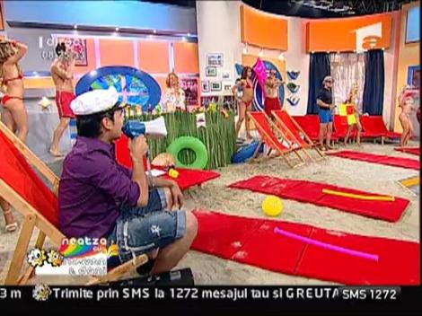 Ani Crudu in costum de baie la Neatza