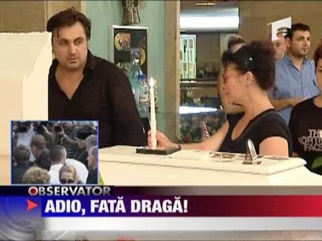 Madalina Manole, condusa pe ultimul drum