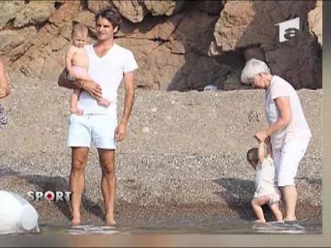 Federer a inchiriat un yacht