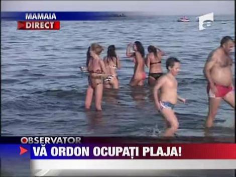 Litoralul romanesc a fost arhiplin, pentru prima ora in acest an