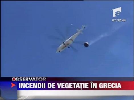 Incendii de vegetatie in Grecia
