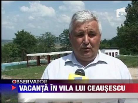 Vacanta in vila lui Nicu Ceausescu