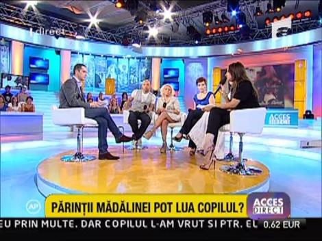 Parintii Madalinei vor custodia copilului