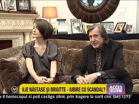 Ilie Nastase si Brigitte - iubire controversata