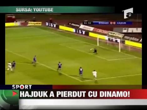 Hajduc a pierdut cu Dinamo!
