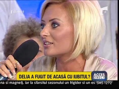 Delia a fugit de acasa cu iubitul, in adolescenta