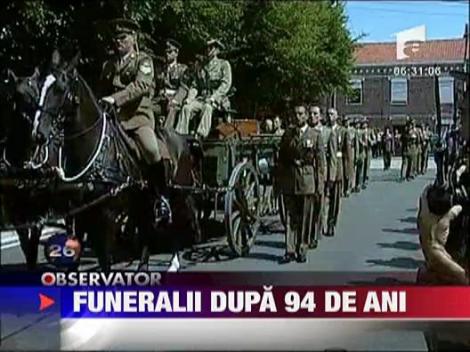 Funeralii dupa 94 de ani