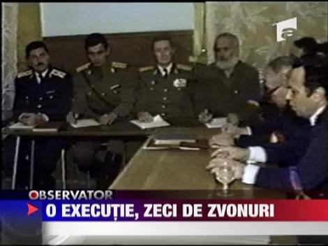 O executie, zeci de zvonuri
