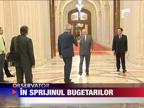 Facias, in sprijinul bugetarilor