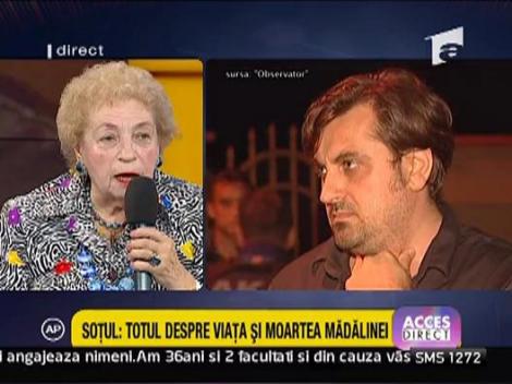Sotul: "Odata cu moartea Madalinei am cunoscut rautatea oamenilor"
