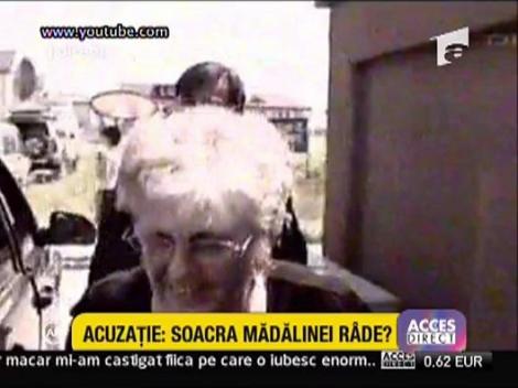 Soacra Madalinei surprinsa razand?