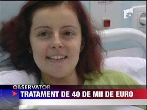 Tratament de 40 de mii de euro pentru soprana Amelia Antoniu