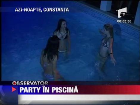 Party in piscina