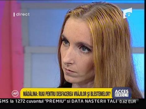 Madalina a rugat un fan sa o ajute sa moara