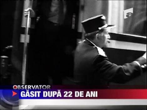 Gasit dupa 22 de ani