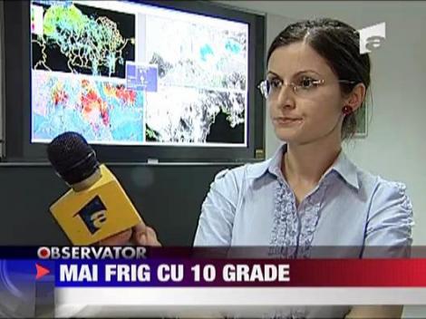 Mai frig cu 10 grade