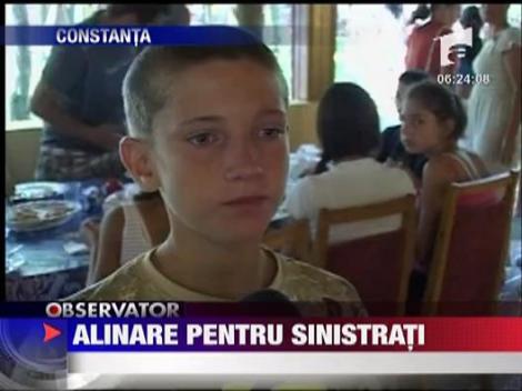 Alinare pentru sinistrati