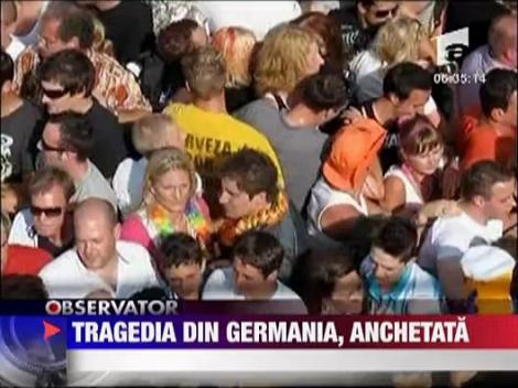 Tragedia din Germania de la Love Parade, anchetata