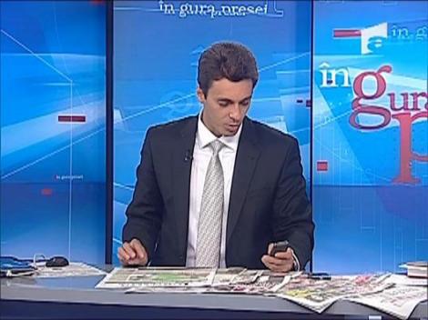 Mircea Badea, cu pistolul in emisiune!