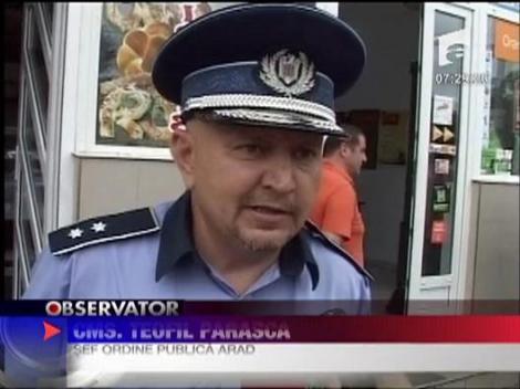 Tentativa de jaf la o casa de schimb valutar din Arad